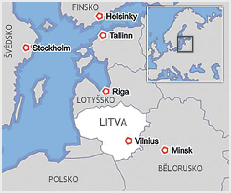 Putování za sýry Litva