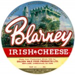 Sýrová etiketa - cheese label - Irsko