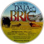 Island - srov etiketa - cheese label