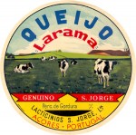 Sýrová etiketa - cheese label - Portugalsko
