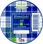 Srbsko a Černá Hora - sýrová etiketa - cheese label