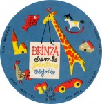 Sýrová etiketa - cheese label - Rumunsko
