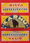 Finsko - sýrová etiketa - cheese label