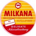 Německo - sýrová etiketa - cheese label