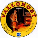 Sýrová etiketa - cheese label - Švédsko