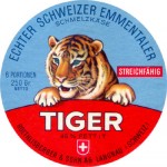 Švýcarsko - sýrová etiketa - cheese label