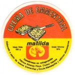 Sýrová etiketa - cheese label - Kuba