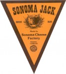 California - srov etiketa - cheese label