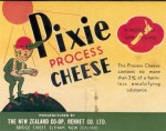 Sýrová etiketa - cheese label - Nový Zéland