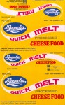 Filipíny - sýrová etiketa - cheese label