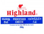 Srí Lanka - sýrová etiketa - cheese label