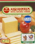 Srov etiketa - cheese label - Korejsk republika