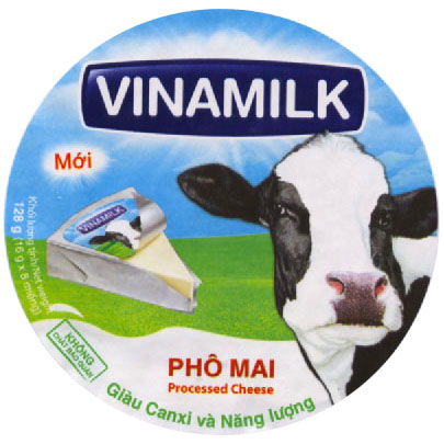 Vietnam - Vinamilk - cheese label