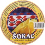 Chorvatsko - sýrová etiketa - cheese label