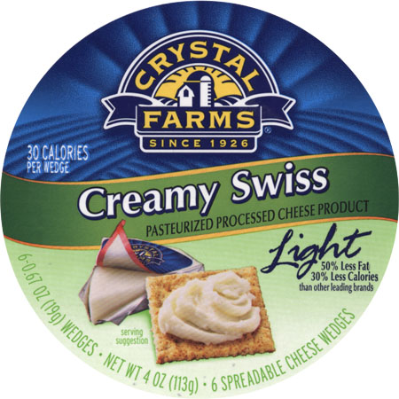 Crystal Farms Creamy Swiss Cheese