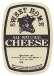 Alabama - srov etiketa - cheese label