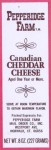 Connecticut - sýrová etiketa - cheese label