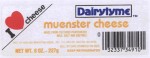 Massachusets - sýrová etiketa - cheese label