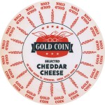 Sýrová etiketa - cheese label - USA
