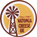 Oklahoma - srov etiketa - cheese label
