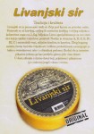 Bosna a Hercegovina - sýrová etiketa - cheese label