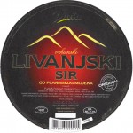 Sýrová etiketa - cheese label - Bosna a Hercegovina