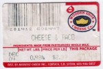 Srov etiketa - cheese label - USA