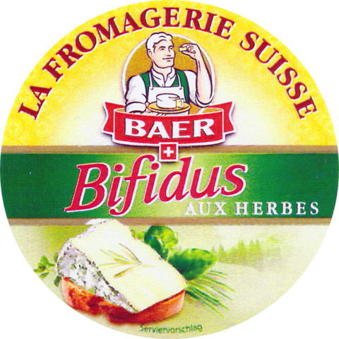Cheese label Switzerland