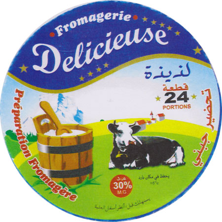 Cheese label algeria