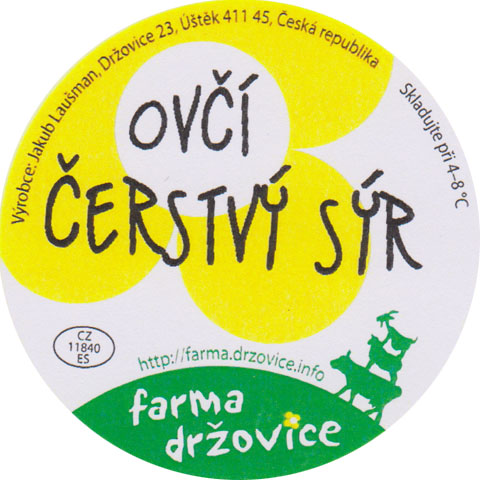 Cheese label ČR