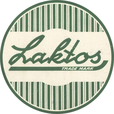 Cheese label Laktos