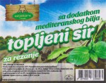 Sýrová etiketa - cheese label - Bosna a Hercegovina