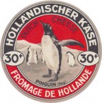 Sýrová etiketa - cheese label - Nizozemsko