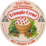 Rakousko - sýrová etiketa - cheese label