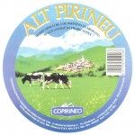 Sýrová etiketa - cheese label - Španělsko