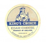 USA - srov etiketa - cheese label
