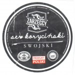 Polsko - srov etiketa - cheese label