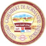 Francie - s�rov� etiketa - cheese label