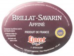 S�rov� etiketa - cheese label - Francie