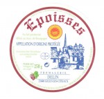 Francie - s�rov� etiketa - cheese label