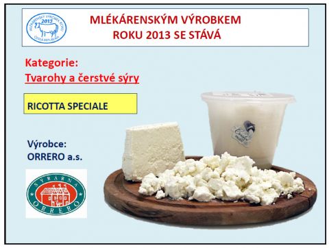 Sýr roku 2012