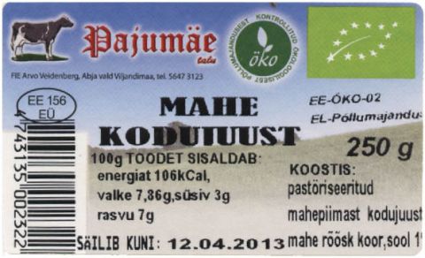 sýrová etiketa Česká republika
